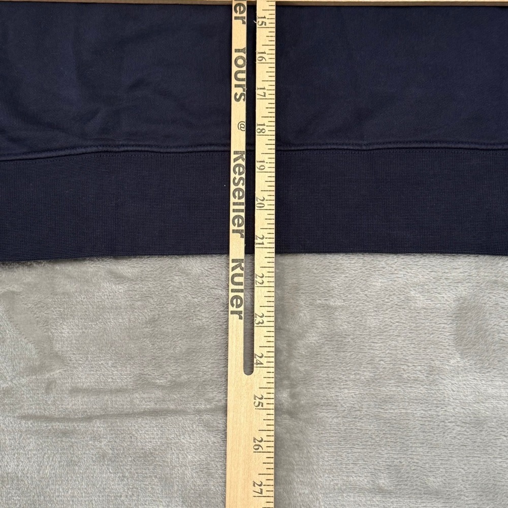 American Giant French Terry Crew Sweatshirt Womens Large Blue $80 USA New NWOT - Picture 6 of 6